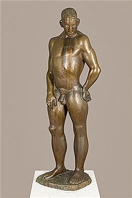 Standing male Nude, 1994