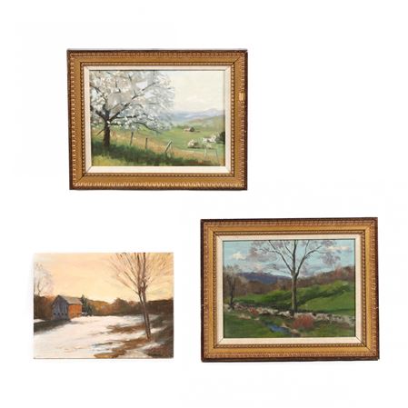 Three New England Landscapes