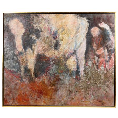 Cow Series #34: Pink Cows