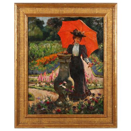 Sample artwork by Ella M Bedford (fl.1882 - 1908), known for painting - View similar artists and auction records