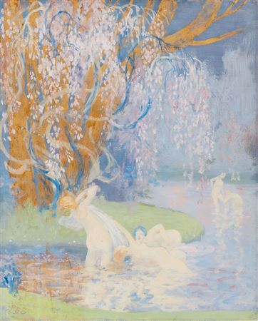 Bathing Nymphs