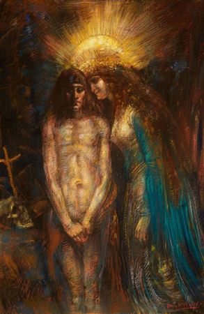 The Temptation of Saint Anthony by Henri-Jules Corneille de Groux - Auction record, sale price, and art valuation. Compare with similar artists and explore comparable artworks.
