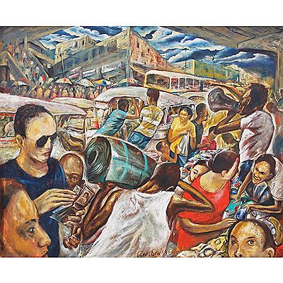 Baclaran by Emmanuel Garibay - Auction record, sale price, and art valuation. Compare with similar artists and explore comparable artworks.