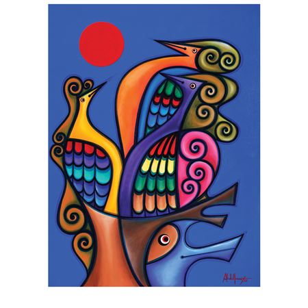 "Sarimanok" by Abdulmari Imao - Auction record, sale price, and art valuation. Compare with similar artists and explore comparable artworks.