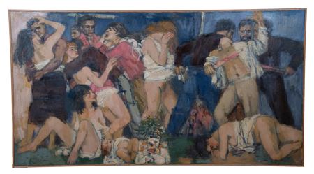 The Raid by Charles Quest - Auction record, sale price, and art valuation. Compare with similar artists and explore comparable artworks.