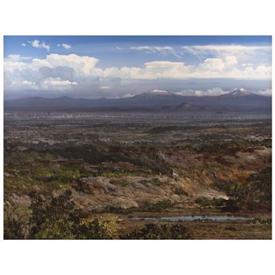 View of the Valley of Mexico