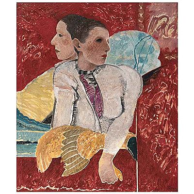 The couple by Jorge Alzaga - Auction record, sale price, and art valuation. Compare with similar artists and explore comparable artworks.