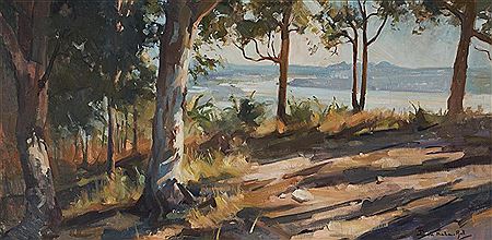 Tingirania Lookout, Noosa by Pamela Thalben Ball - Auction record, sale price, and art valuation. Compare with similar artists and explore comparable artworks.