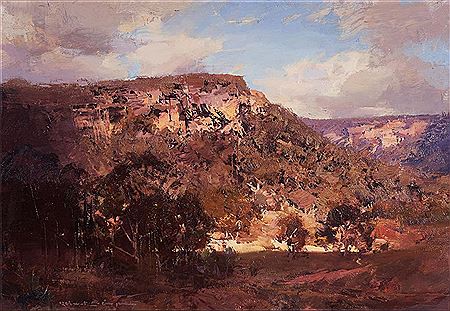 Afternoon Sun, Capertee by Robert Simpson - Auction record, sale price, and art valuation. Compare with similar artists and explore comparable artworks.