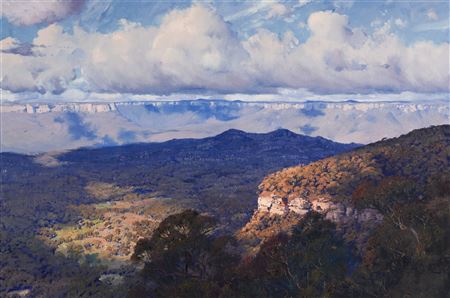 Capertee Valley Panorama, 1989