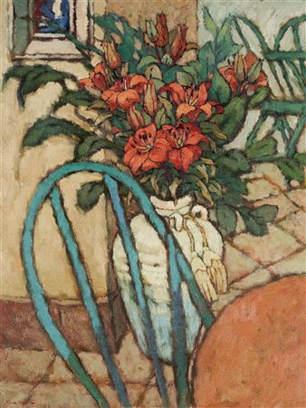 Oriental Lillies & Interior