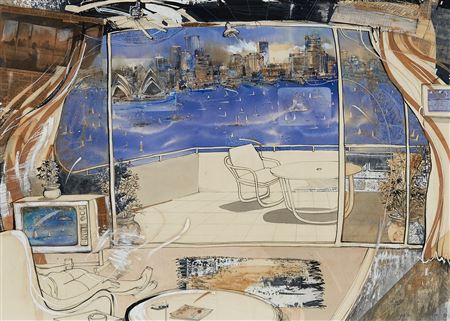 View of Sydney Harbour, 1988