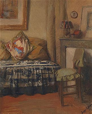 Corner in my Studio, Paris by Bessie Gibson - Auction record, sale price, and art valuation. Compare with similar artists and explore comparable artworks.