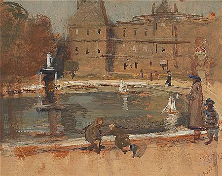Sample artwork by Bessie Gibson (1868 - 1961), known for painting - View similar artists and auction records