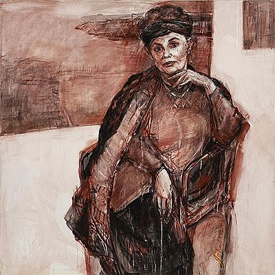 When Life Becomes More Real (Portrait of Gwenda Hall), 2003