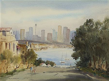 Sydney Harbour From Walker Street, North Sydney by Mollie Flaxman - Auction record, sale price, and art valuation. Compare with similar artists and explore comparable artworks.