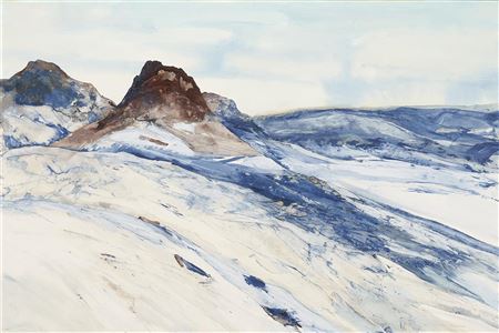 Pramnes Mountains, Anarctica by John Caldwell - Auction record, sale price, and art valuation. Compare with similar artists and explore comparable artworks.