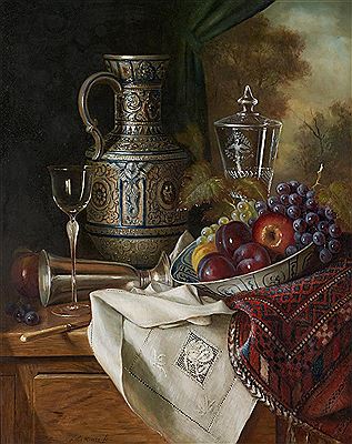Still Life with Steinzeus