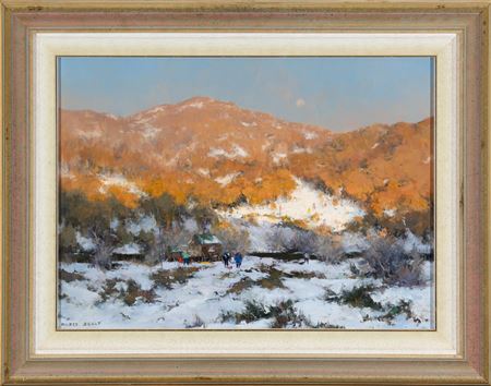 Sun's Last Touch at Day's End, Thredbo