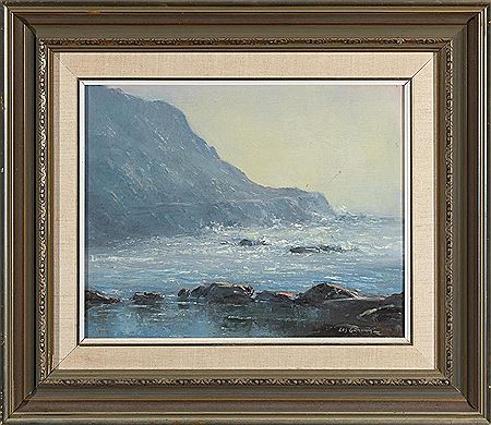 Misty Morning, Wamberal Rocks