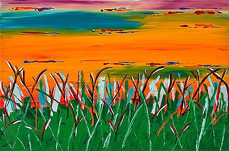 Sunset in my Backyard, 2020 by Doug Frith - Auction record, sale price, and art valuation. Compare with similar artists and explore comparable artworks.