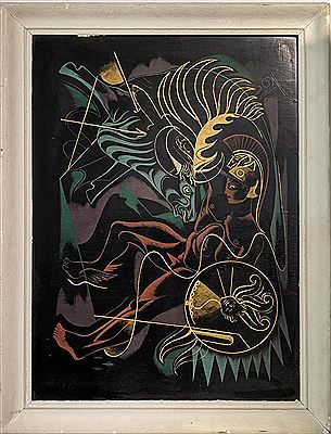 'Theseus and the Marathonian Bull'