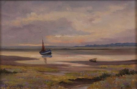 Brancaster Creek, early summer morning