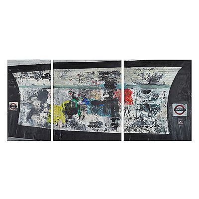 BANK STATION (TRIPTYCH) - 1997