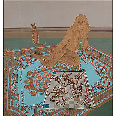 SNAKES & LADDERS (FILM SEQUENCE WITH LIZ LOCHHEAD)