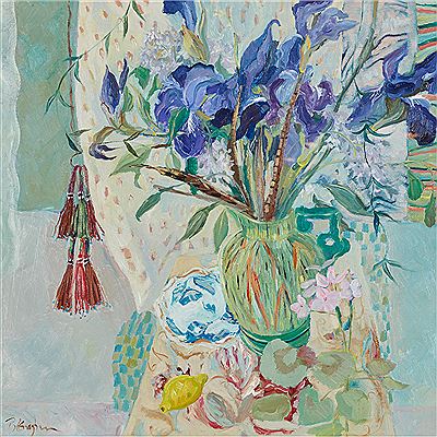 STILL LIFE WITH IRISES