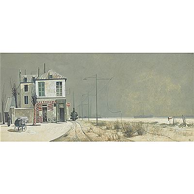 Sample artwork by James McNaught (Born 1948), known for painting - View similar artists and auction records