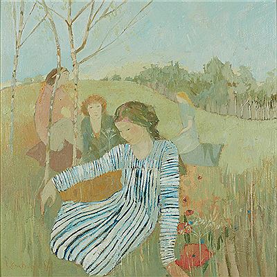 Sample artwork by Brenda Lenaghan (Born 1941), known for painting - View similar artists and auction records