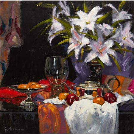 Sample artwork by Jack B Morrocco (Born 1953), known for painting - View similar artists and auction records