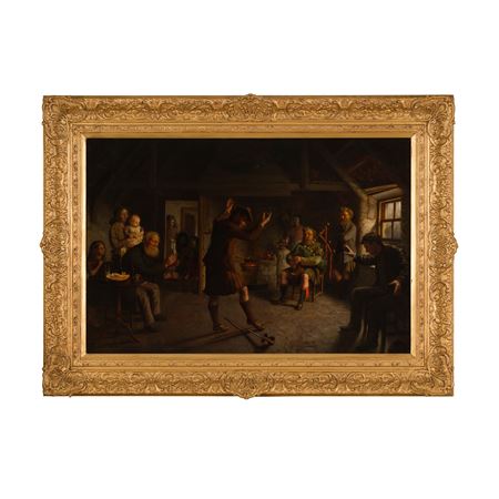 Sample artwork by Hugh Collins (1834 - 1896), known for painting - View similar artists and auction records