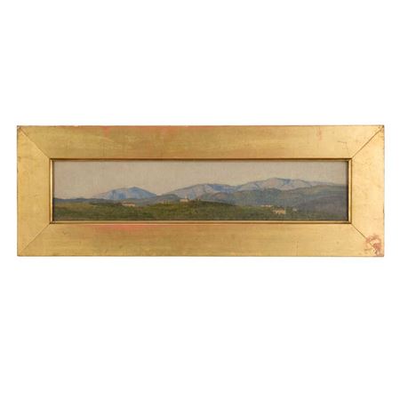 THE MOUNTAINS OF URBINO FROM PERUGIA