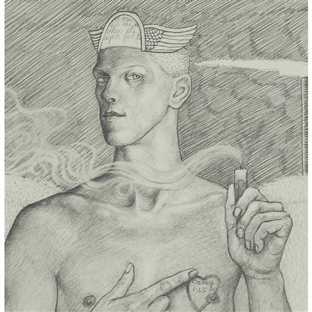 THE VISITOR by June Carey - Auction record, sale price, and art valuation. Compare with similar artists and explore comparable artworks.