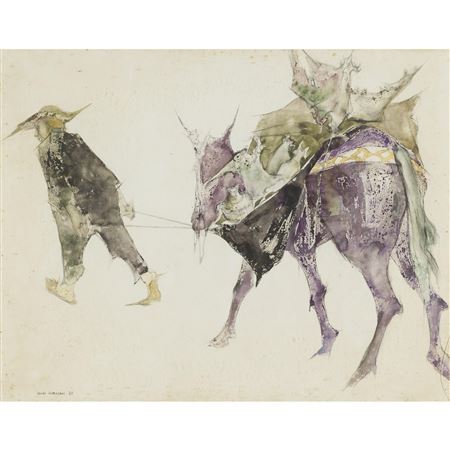 THE MULETEER by Anda Paterson - Auction record, sale price, and art valuation. Compare with similar artists and explore comparable artworks.