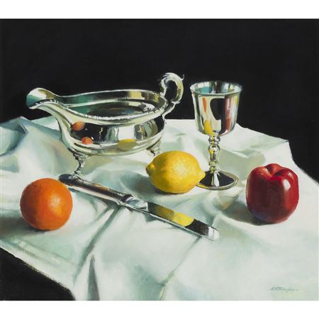 Sample artwork by Alastair W Thomson (Born 1929), known for painting - View similar artists and auction records