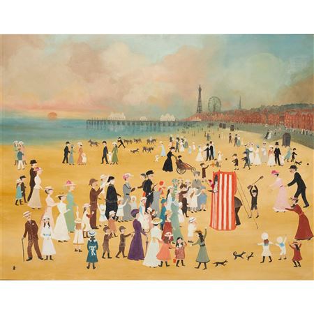 Blackpool Sands with Punch and Judy Show