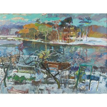 WINTER LIGHT by Duncan F Shanks - Auction record, sale price, and art valuation. Compare with similar artists and explore comparable artworks.