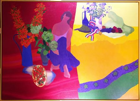 The model or The end of the summer by Luc Perot - Auction record, sale price, and art valuation. Compare with similar artists and explore comparable artworks.