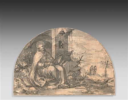 Pair- Saint Augustine and Saint Jerome