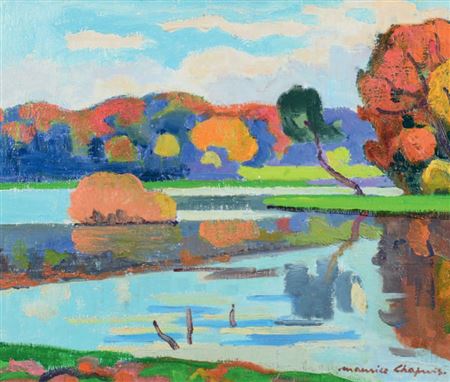 River in Autumn, 1973
