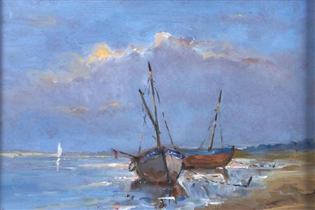 Sample artwork by Michael Chapman (Born 1933), known for painting - View similar artists and auction records