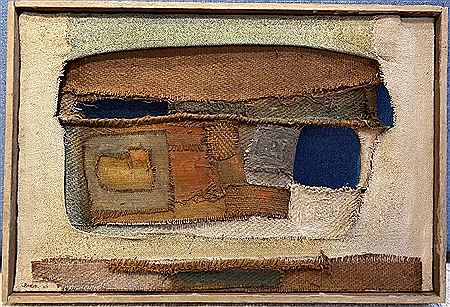 Homage to Alberto Burri, 1962