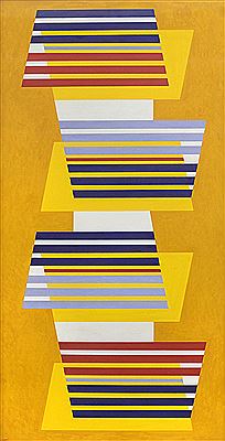 Sample artwork by Gualtiero Nativi (1921 - 1999), known for painting and sculpture - View similar artists and auction records