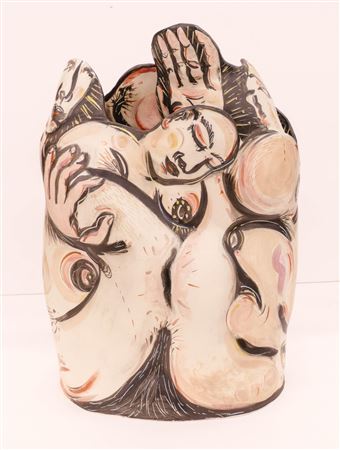 ''CONTORTED FIGURES'' by Akio Takamori - Auction record, sale price, and art valuation. Compare with similar artists and explore comparable artworks.