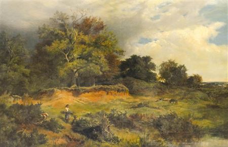 ''Near Capel Curig, North Wales'' 1851