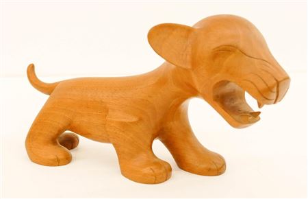 Young Lion Figure