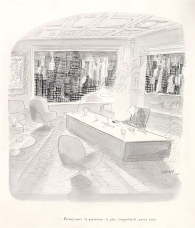 Passez-moi la personne la plus importante après moi by Jean-Jacques Sempe - Auction record, sale price, and art valuation. Compare with similar artists and explore comparable artworks.